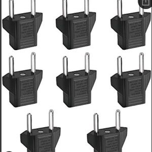 NWOT 8pc Travel Adapter US to European outlet